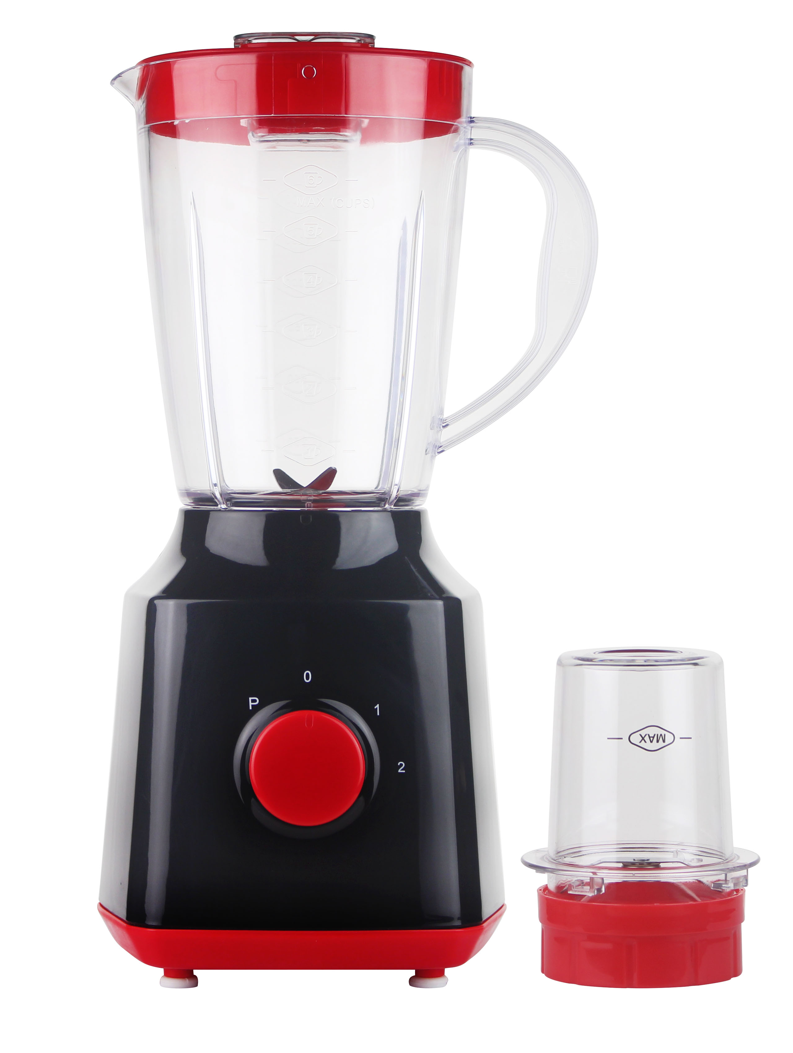 Licuadora DL-BL03PP Negra Con Rojo